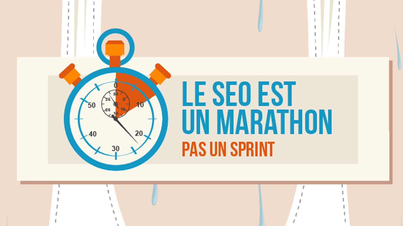 [Infographie] Le SEO c’est comme le marathon, il faut être endurant