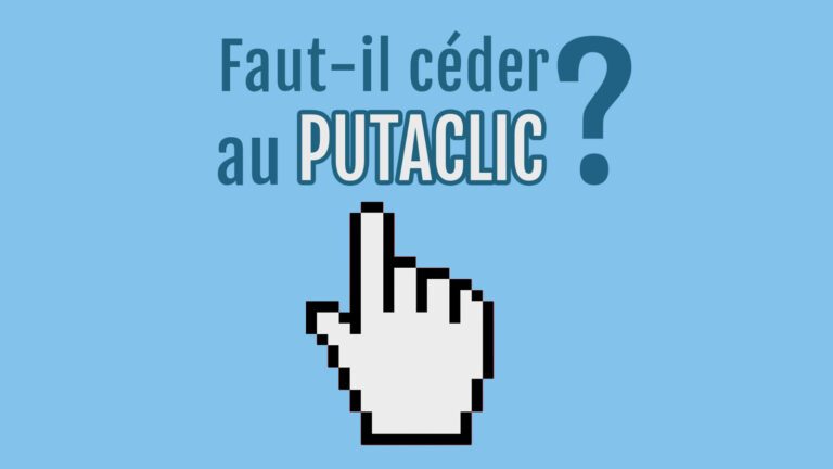 Faut il céder au putaclic
