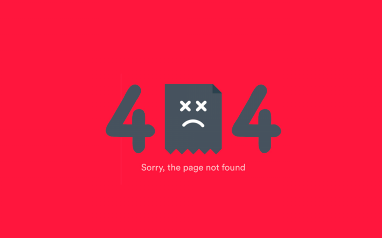Erreur 404