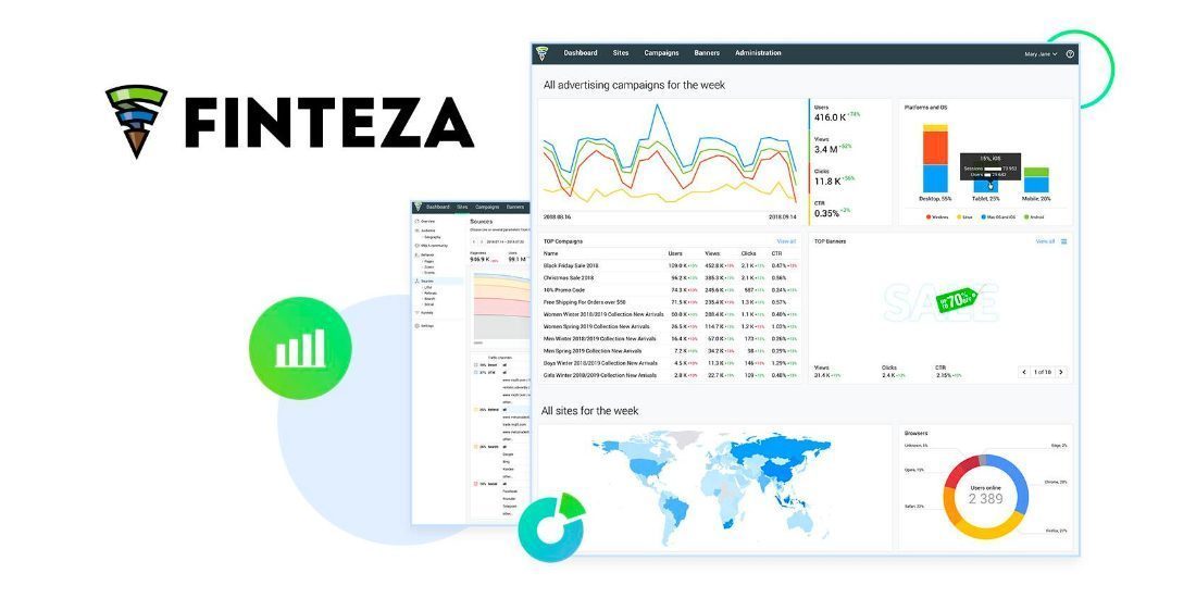 Finteza : un outil de web analytics complet