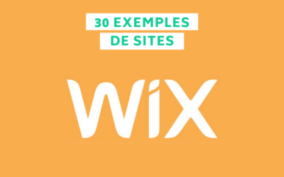 30 exemples de sites et de modèles avec Wix