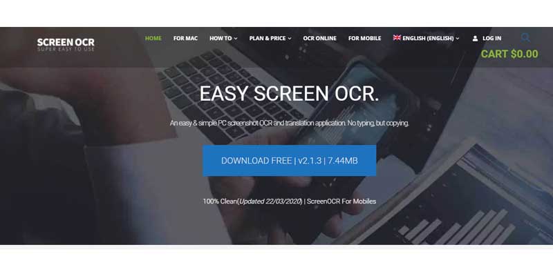 Easy Screen OCR