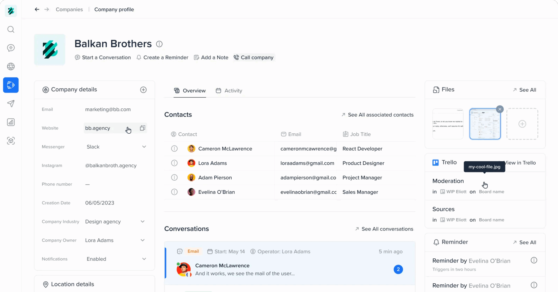 Crisp-crm