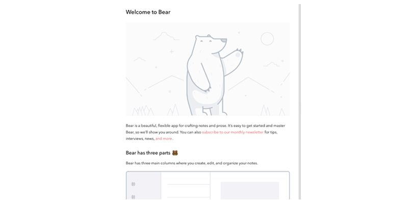 Bear App