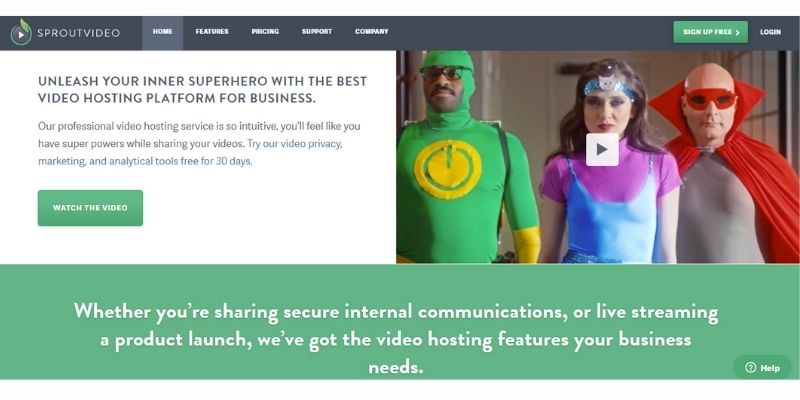 Sproutvideo Video Hosting
