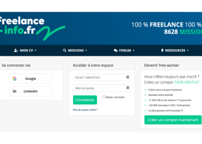 Freelance Info Interface