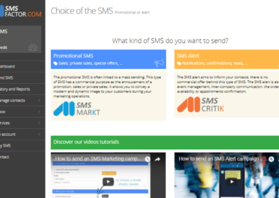 SMSFactor Screenshot