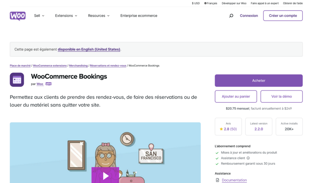 Woocommerce Bookings