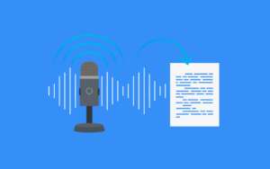 Transcription audio en texte