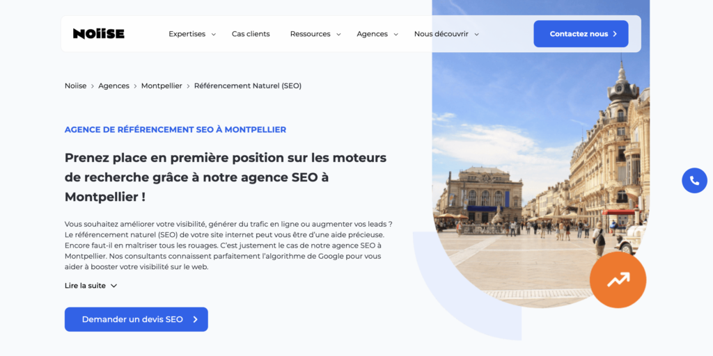 Noiise agence SEO Montpellier