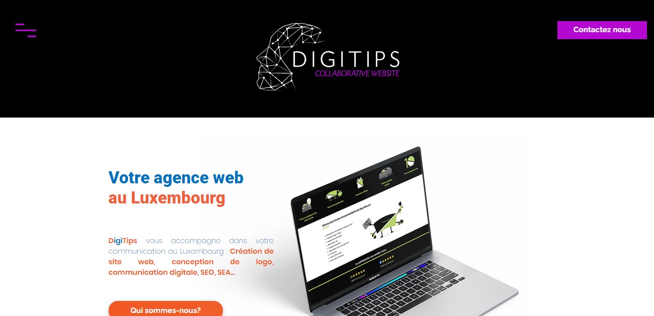 agence web luxembourg Digitips
