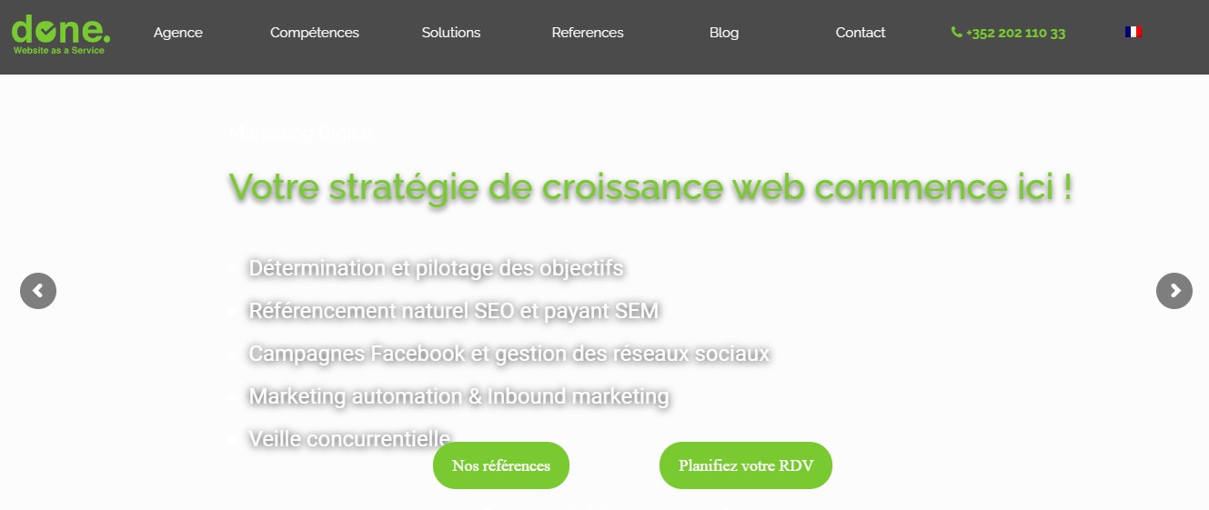 agence web luxembourg Done