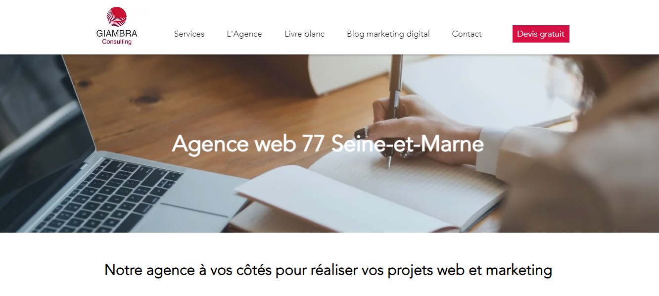 agence web seine et marne GIAMBRA CONSULTING