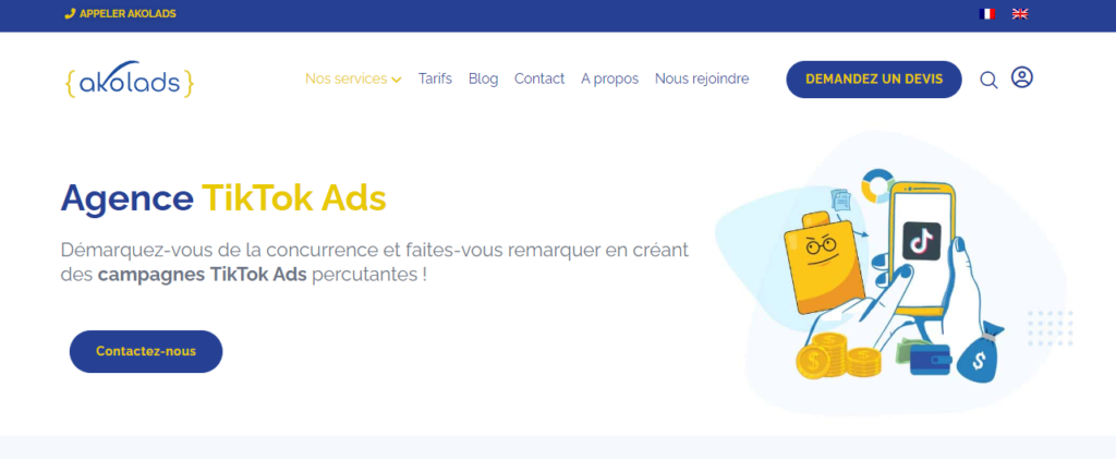 Akolads - agences Tiktok Ads en France