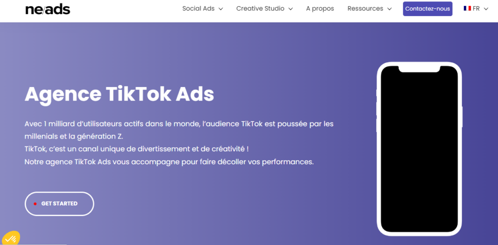 neads-agences TikTok Ads en France