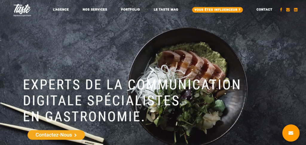 Agence Taste - Agences de communication food