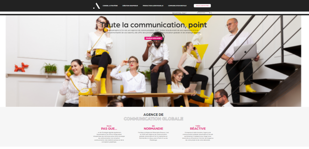 Apostrophe & Cie - Agences de communication audiovisuelles
