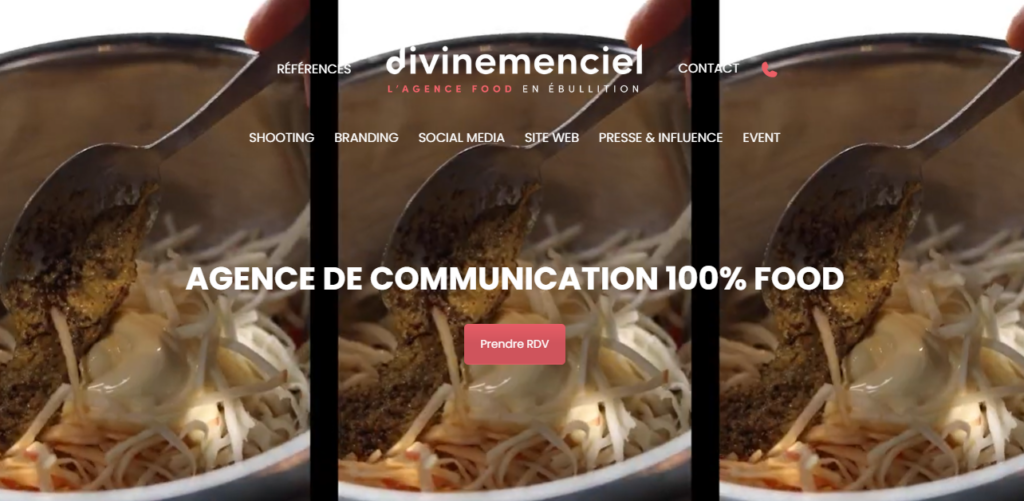 Divinemenciel - Agences de communication food
