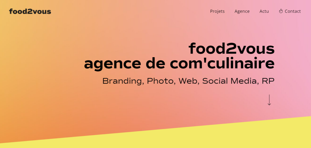Food2vous - Agences de communication food