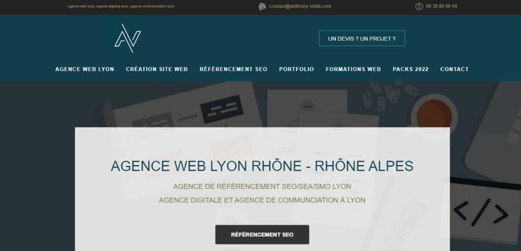 Anthony Vidal - Agences web Rhône Alpes
