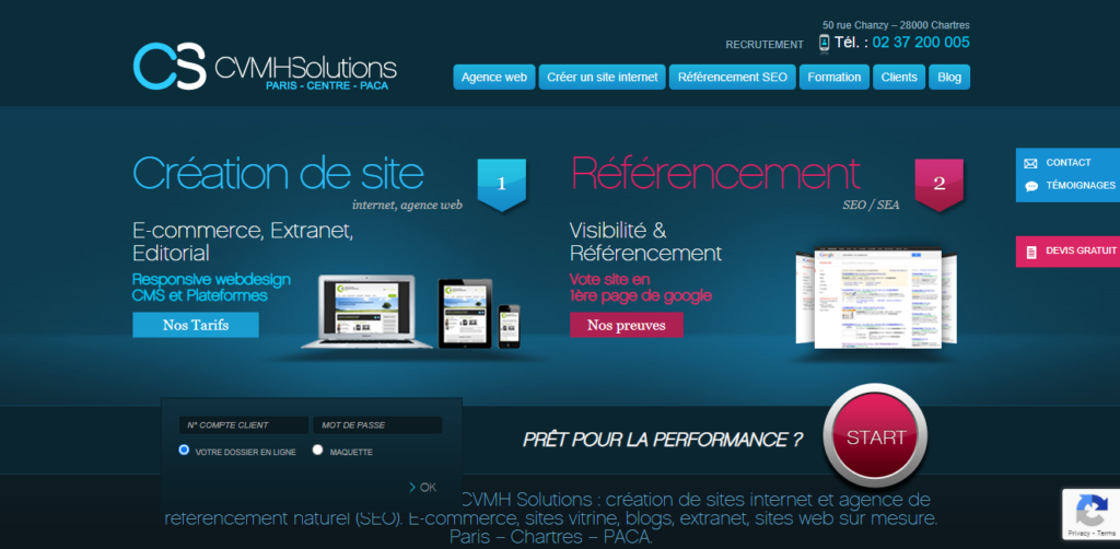 CVMH Solution - Agences web Chartres