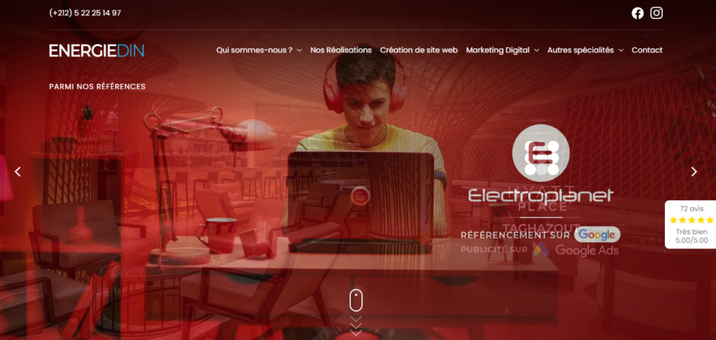 Energiedin - Agences web Marrakech