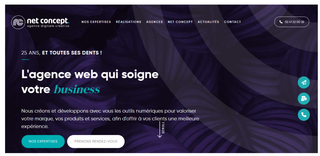 Net concept - Agences web eco responsable