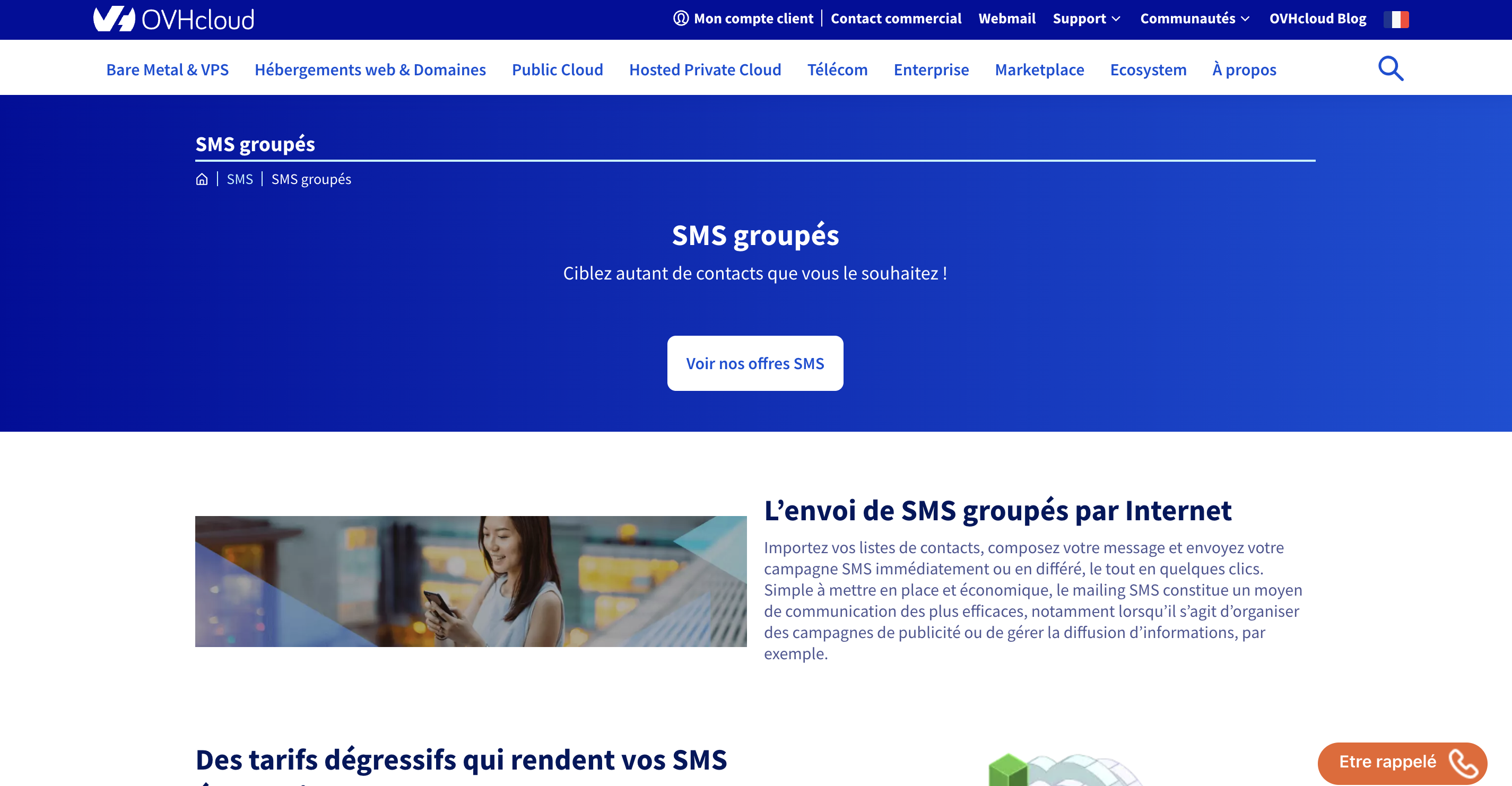 OVHcloud SMS