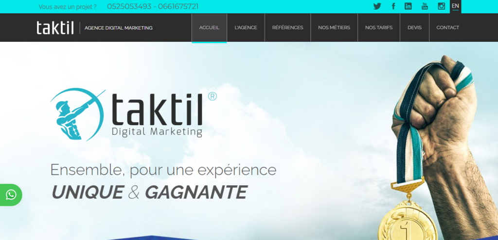 Taktil - Agences web Marrakech