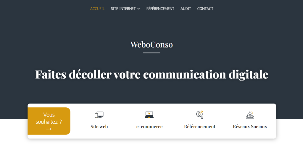 Webo conso - Agences web Dordogne