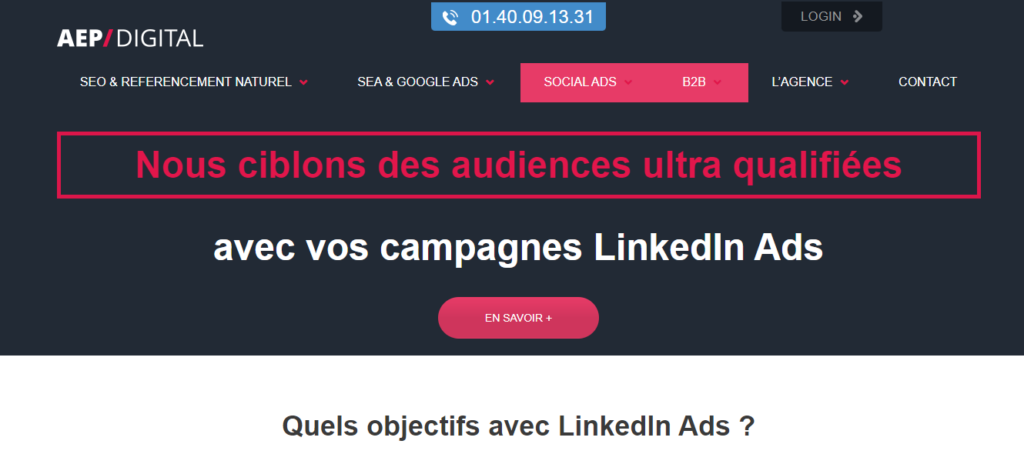 AEP Digital - Agences LinkedIn Ads