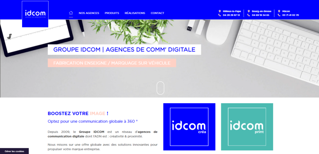 Agence IDCOM - Agence web Aix-les-Bains