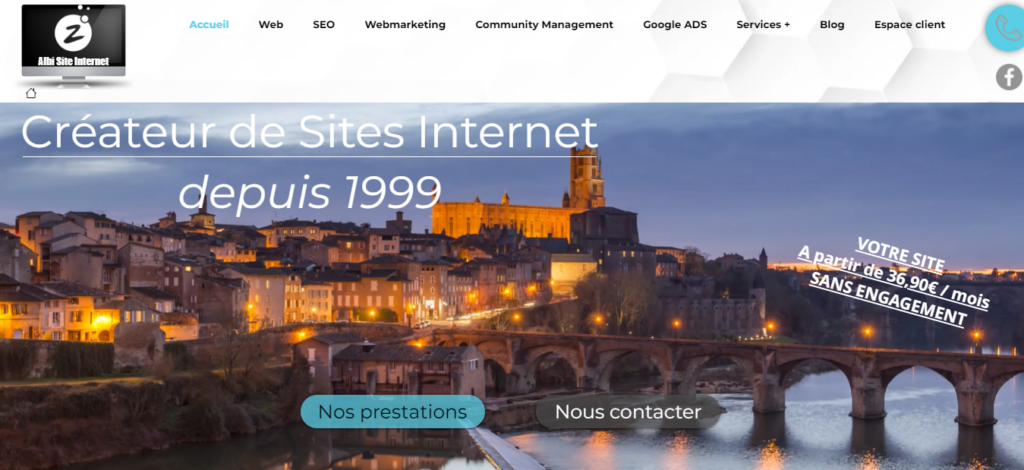 Albi Site Internet - Agence web Castres