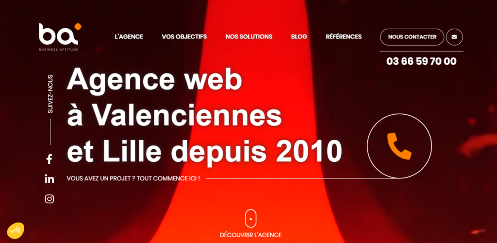 Business Aptitude - Agence web Valenciennes