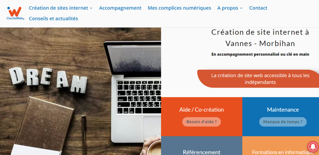 CecileWeb - Agence web Morbihan