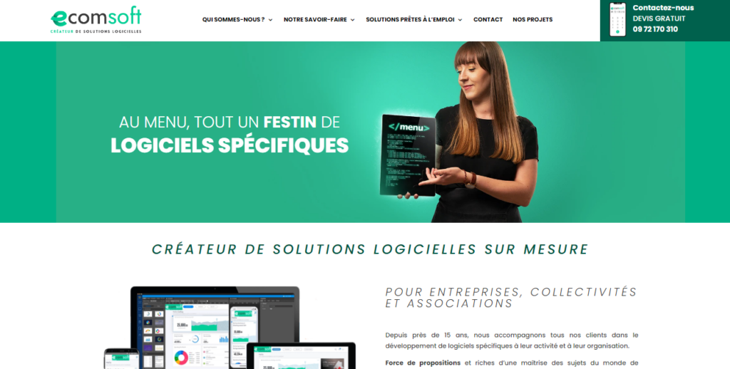 Ecomsoft - Agence web Boulogne-sur-Mer
