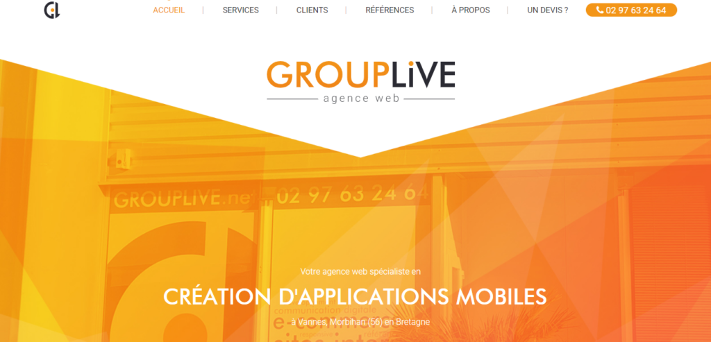 Group Live - Agence web Morbihan