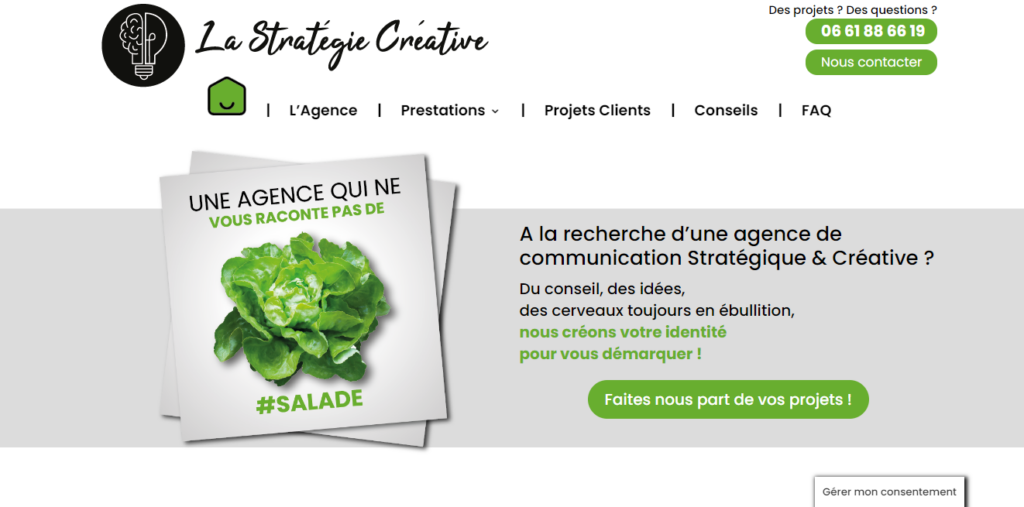 La Strategie Creative - Agence web Compiegne