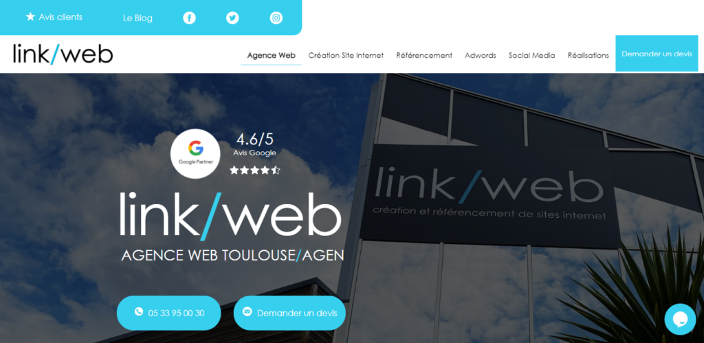 LinkWeb - Agence web Agen