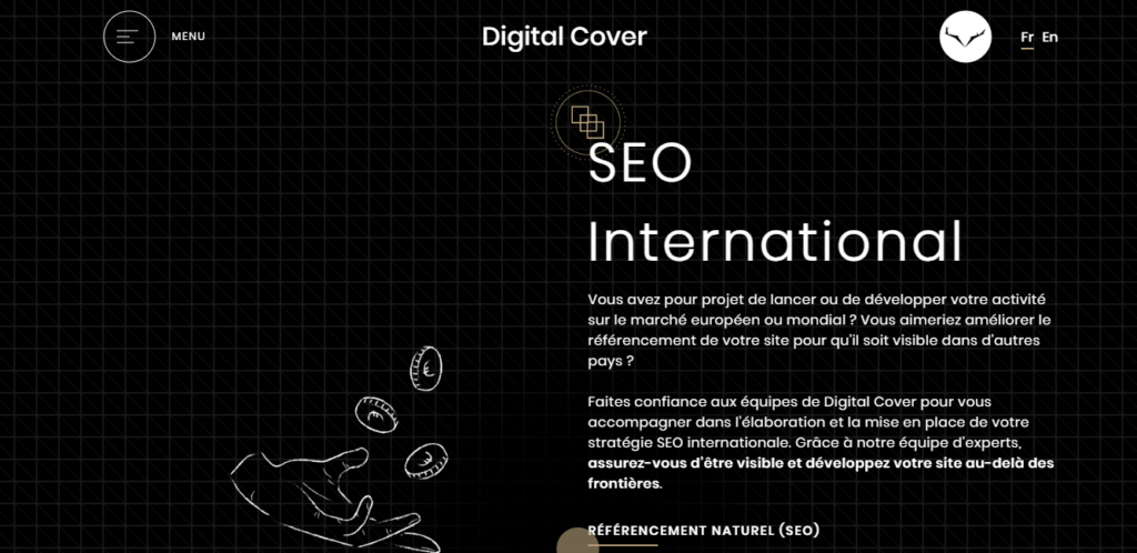 Digital Cover - Agence seo international