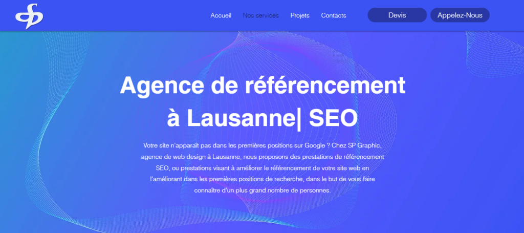 SP Graphic - Agence seo Suisse