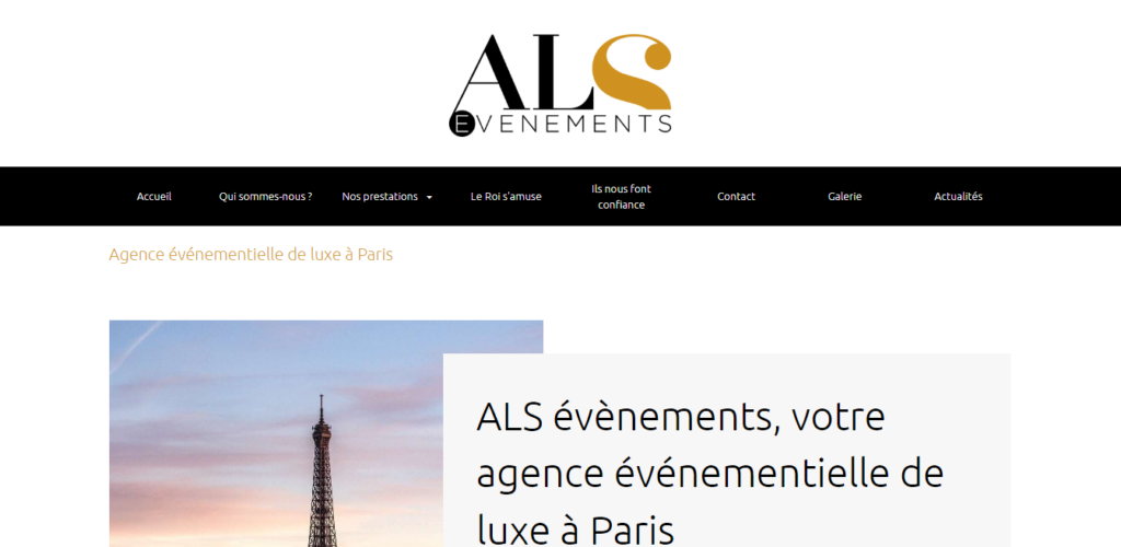 ALS evenements - Agence evenementielle Paris