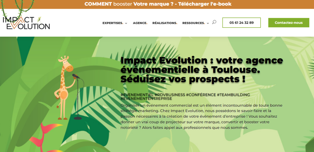 Impact Evolution - Agence evenementielle Toulouse