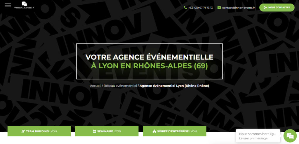 Innov events - Agence evenementielle Lyon