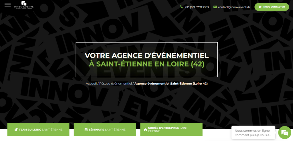 Innov events - Agence evenementielle Saint Etienne