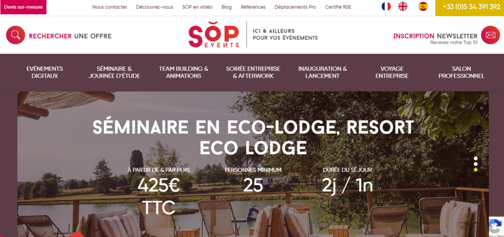 SOP Events - Agence evenementielle Toulouse