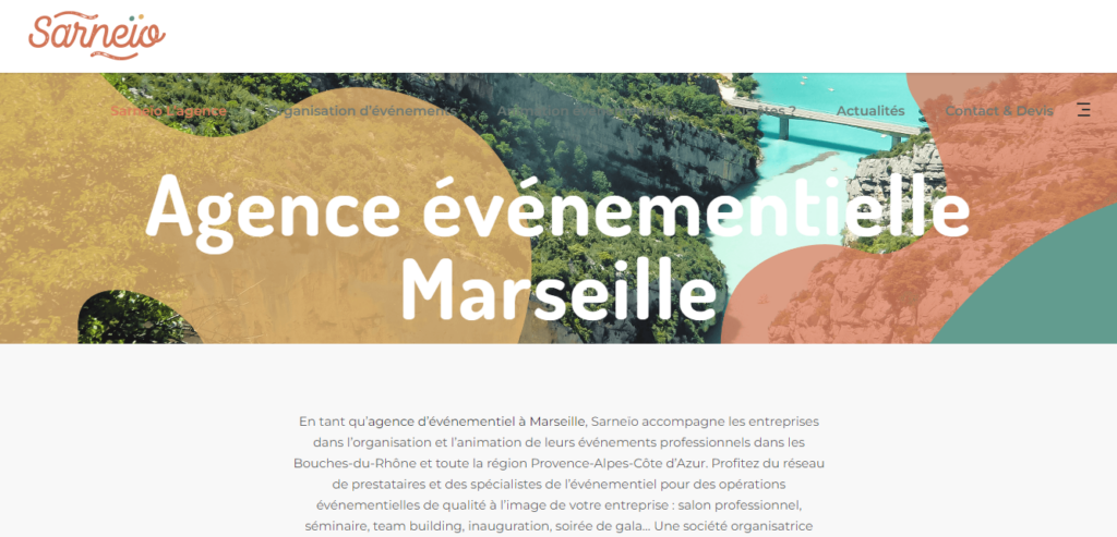 Sarneio - Agence evenementielle Marseille