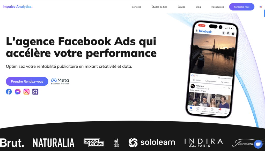 Agence Facebook Ads - Impulse Analytics