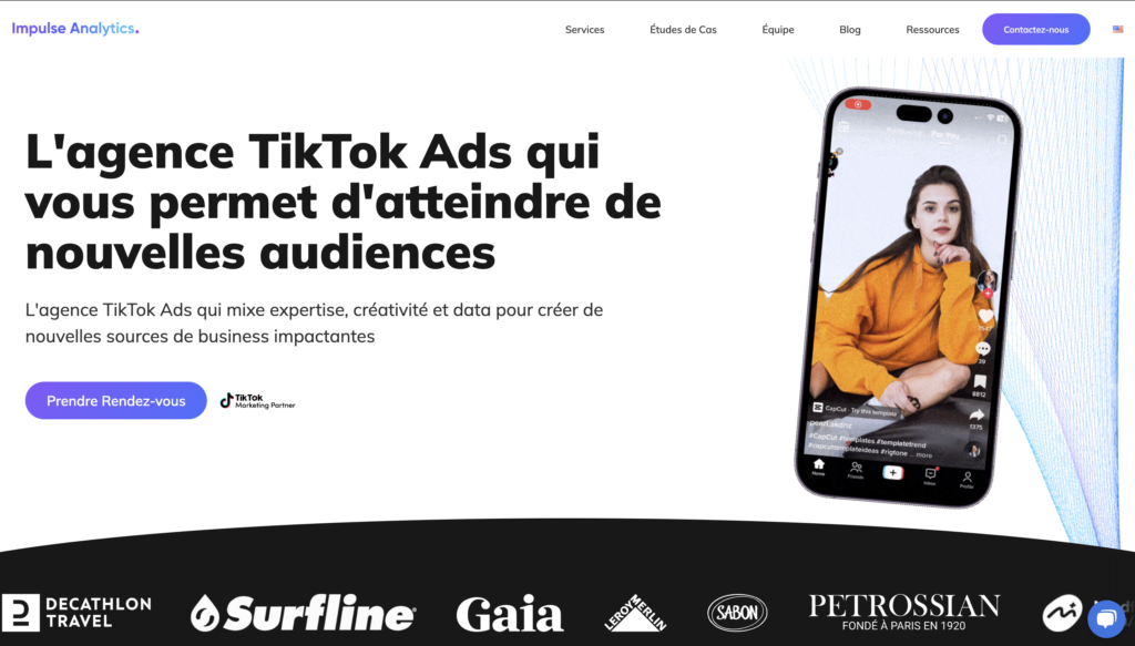 Agence TikTok Ads - Impulse Analytics