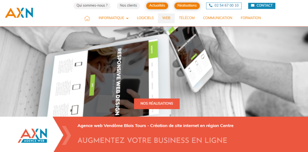 AXN - Agence web Blois AXN